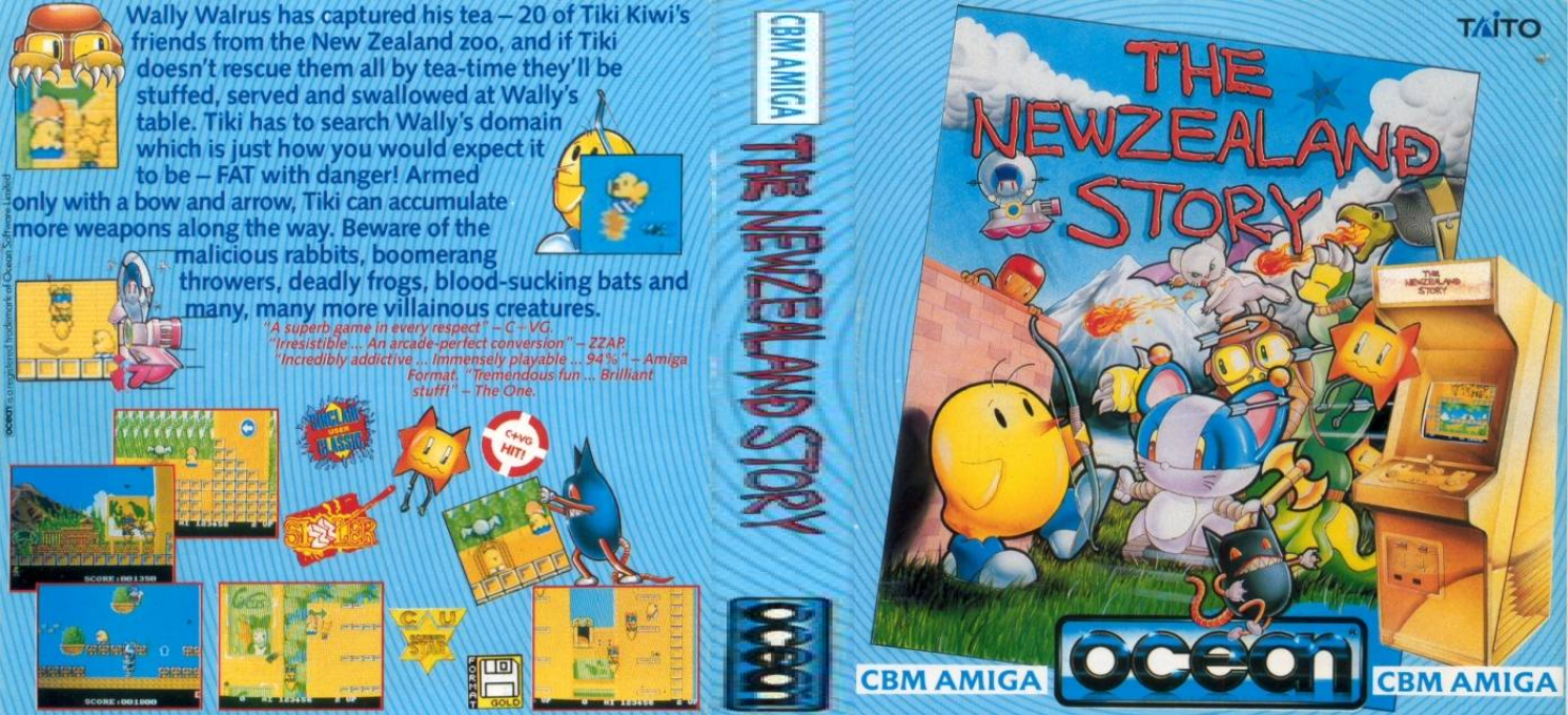 NewZealand Story, The — box-texture (CUS)