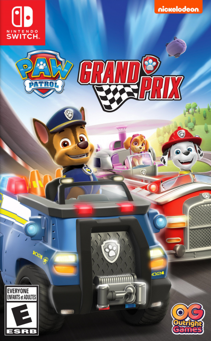 Paw Patrol Grand Prix box art