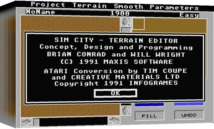 Sim City - Terrain Editor — box-3D (WOR)