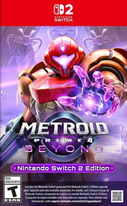 Metroid Prime 4 - Beyond -Nintendo Switch 2 Edition- box art