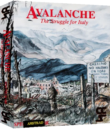 Avalanche - The Struggle For Italy — box-3D (EU)