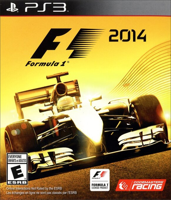 F1 2014 box art