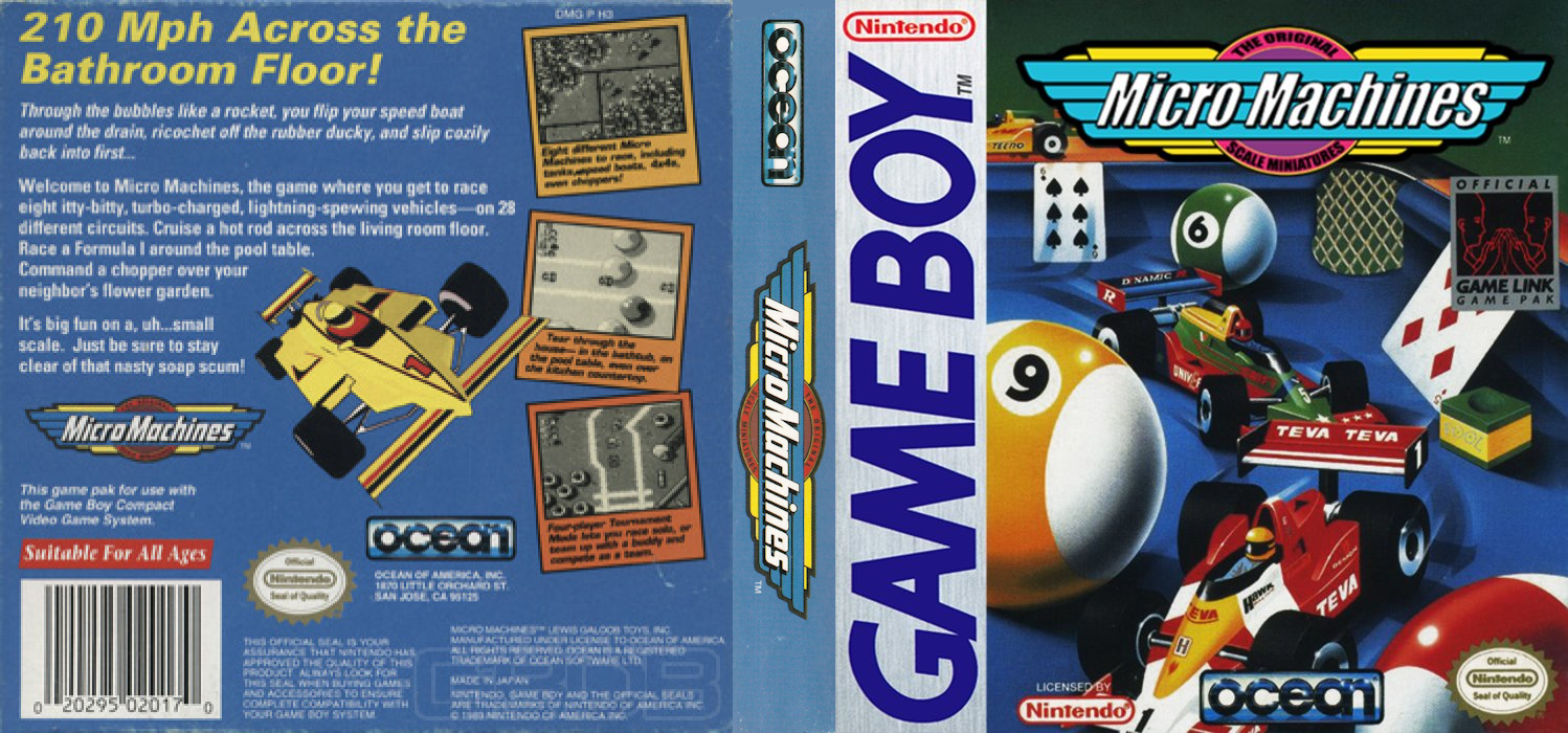 Micro Machines — box-texture (US)