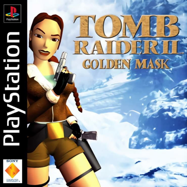 Tomb Raider II: Golden Mask — box-2D (EU)