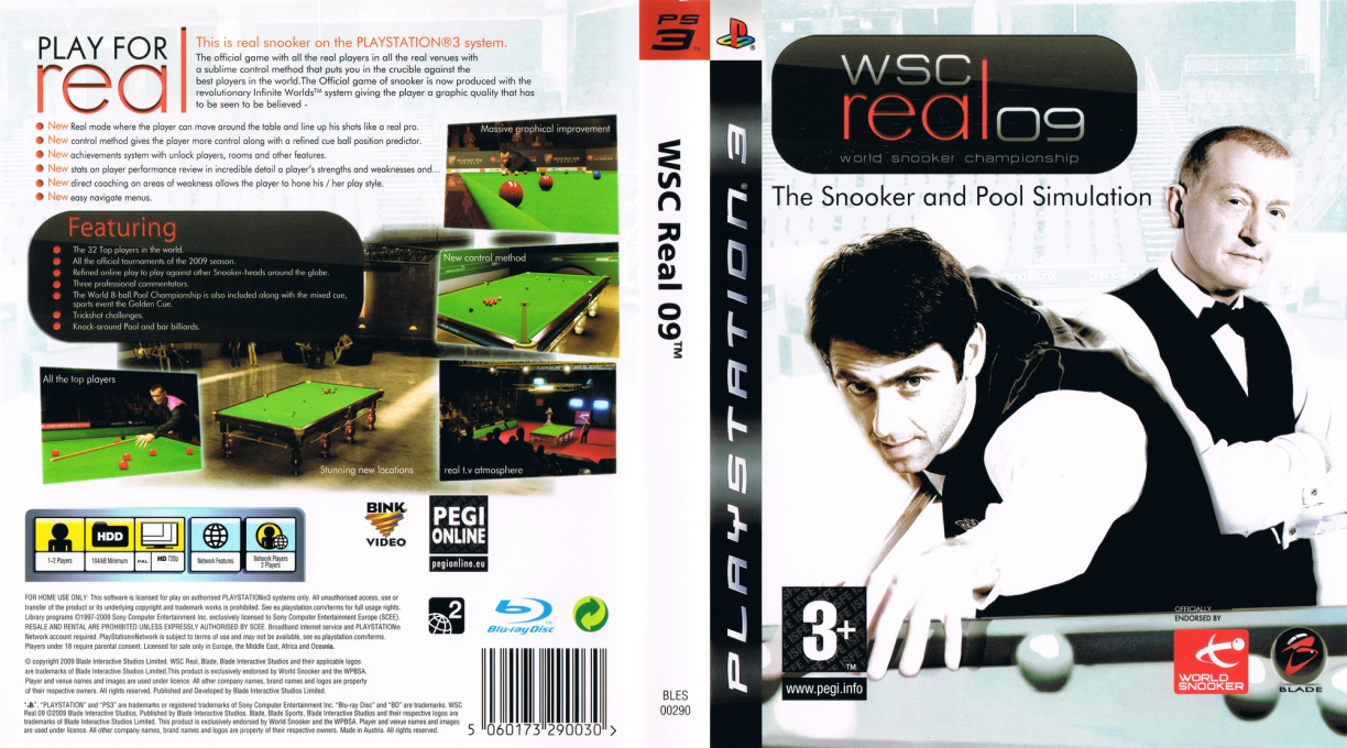 WSC Real 09 - World Snooker Championship — box-texture (EU)