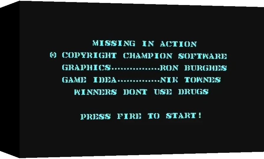 Missing in Action — box-3D (WOR)