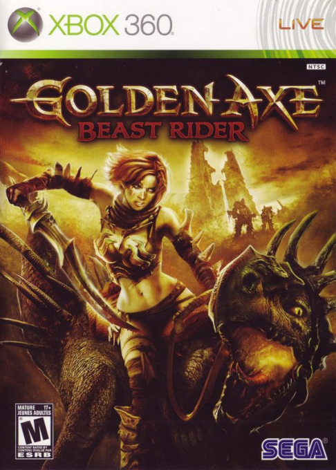 Golden Axe - Beast Rider — box-2D (CA)