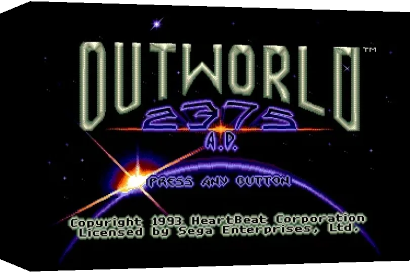 Outworld 2375 A.D. — box-3D (US)