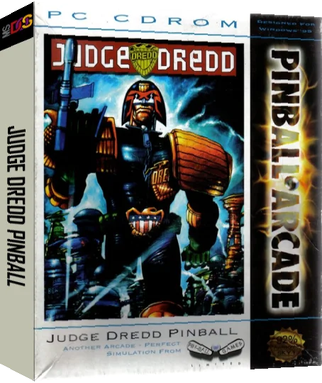 Judge Dredd Pinball — box-3D (EU)