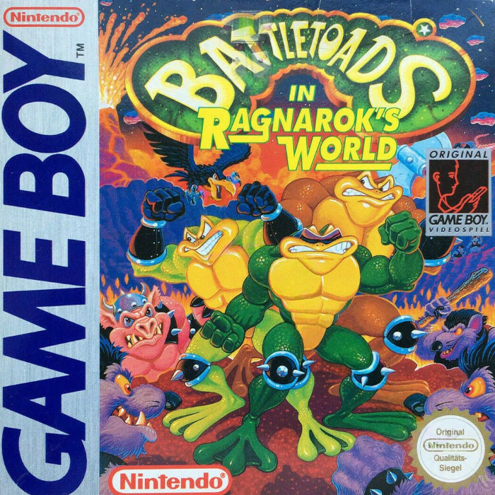Battletoads in Ragnarok's World — box-2D (DE)