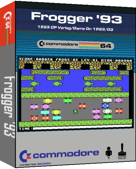 Frogger '93 — box-3D (CUS)