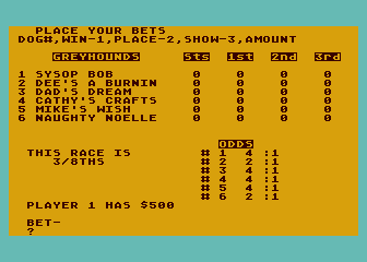 Photo Finish - Greyhound Racing — ss (WOR)
