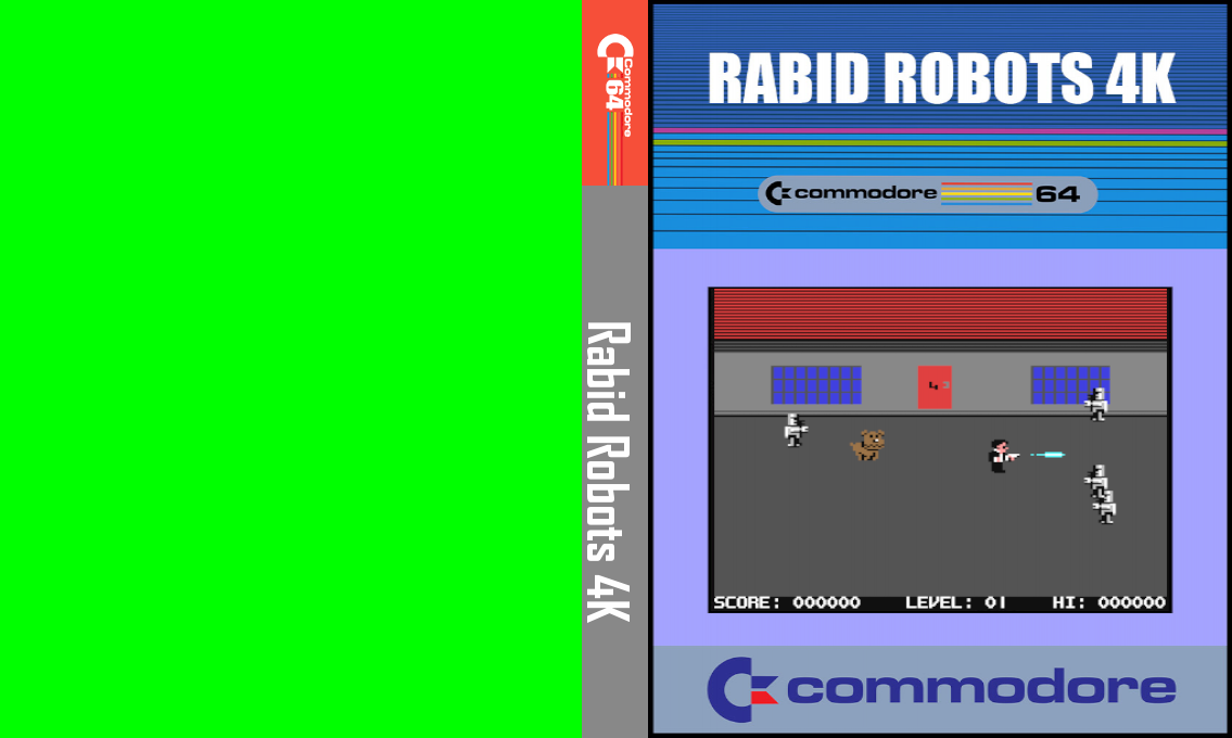 Rabid Robots 4K — box-texture (CUS)