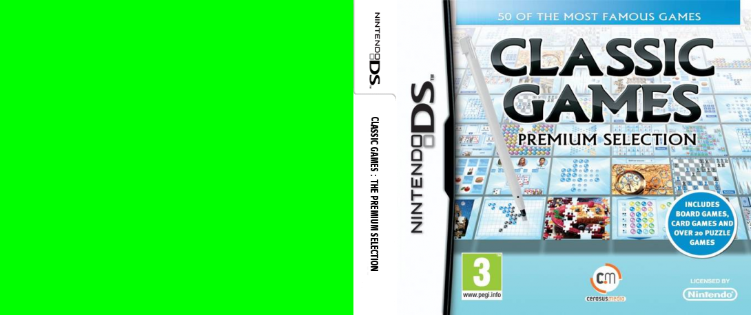 Classic Games - The Premium Selection — box-texture (EU)