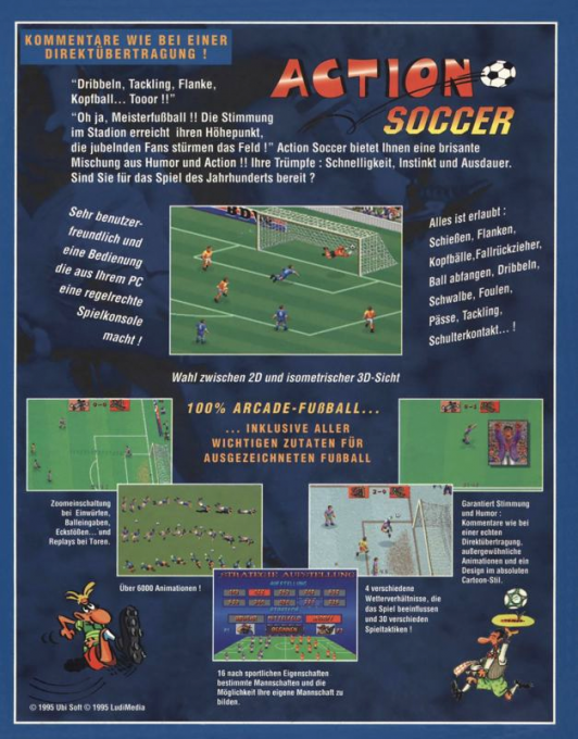 Action Soccer — box-2D-back (DE)