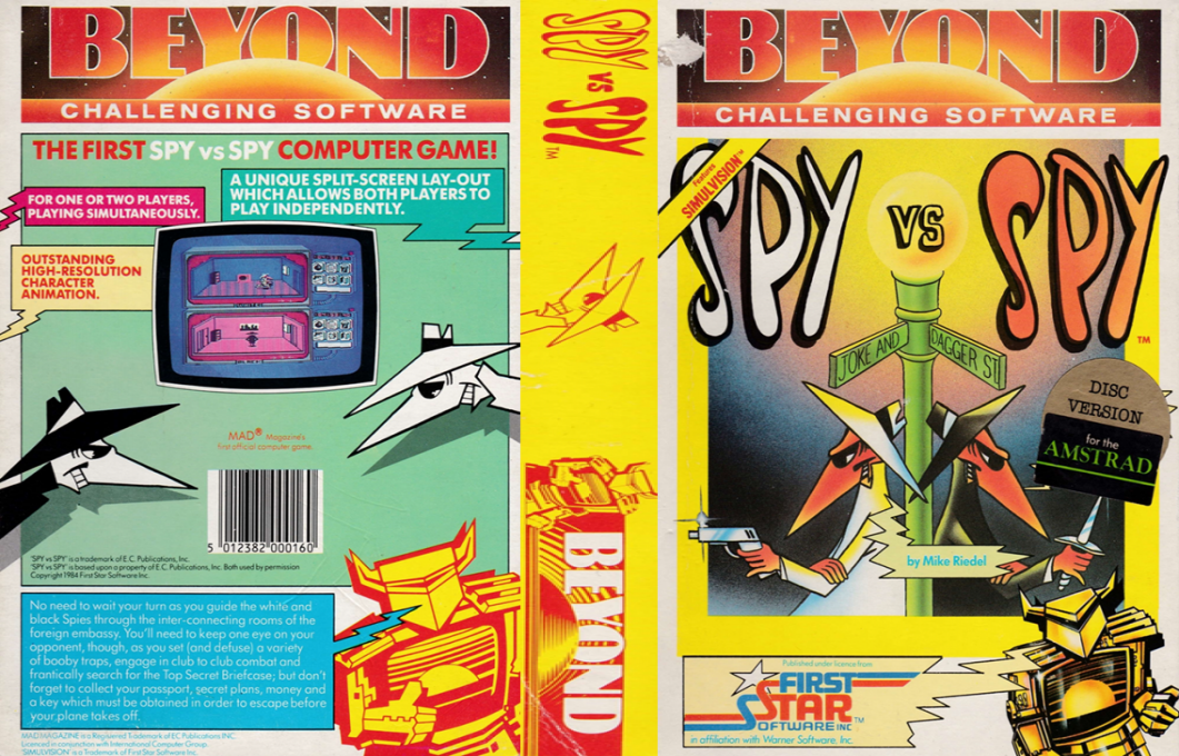 Spy Vs Spy — box-texture (EU)