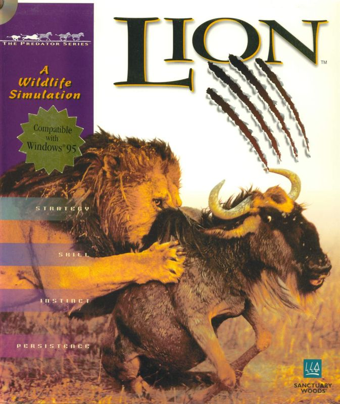 Lion box art