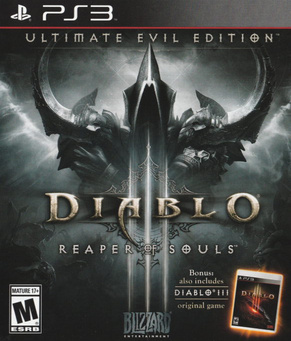 Diablo III - Reaper of Souls - Ultimate Evil Edition box art