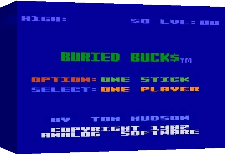 Buried Bucks — box-3D (WOR)