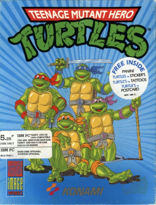 Teenage Mutant Ninja Turtles — box-2D (EU)