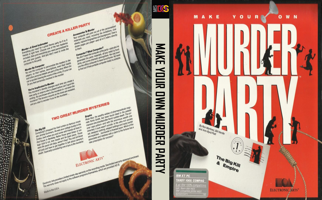Make Your Own Murder Party — box-texture (US)