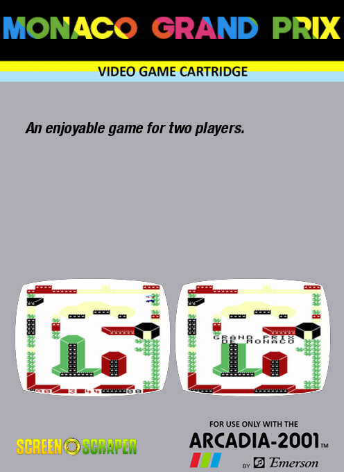 Monaco Grand Prix — box-2D-back (US)