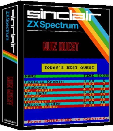 Quiz Quest — box-3D (SS)