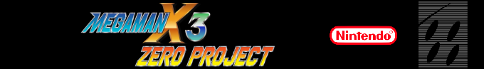 Mega Man X3 : Zero Project — box-2D-side (US)