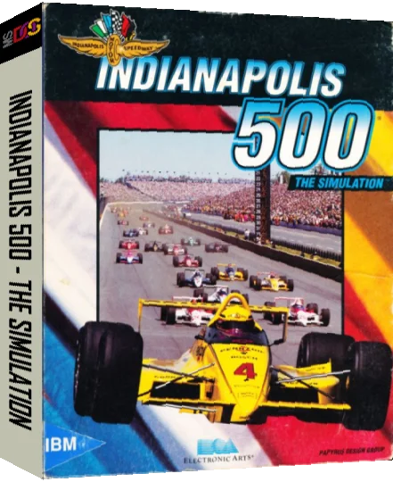 Indianapolis 500 - The Simulation — box-3D (US)