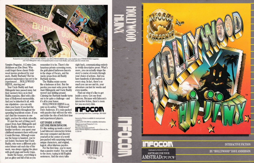 Hollywood Hijinx — box-texture (EU)