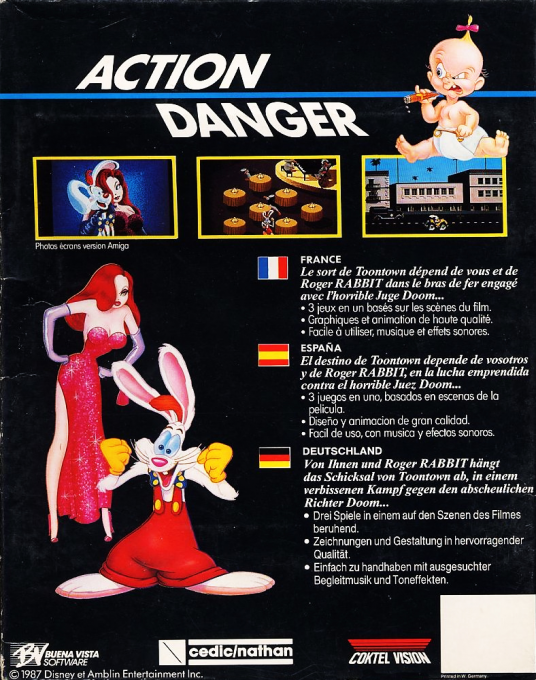 Who Framed Roger Rabbit — box-2D-back (EU)