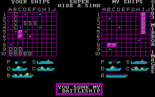 Hide & Sink — ss (WOR)