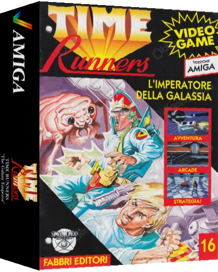 Time Runners 16 - The Galaxy Emperor — box-3D (IT)