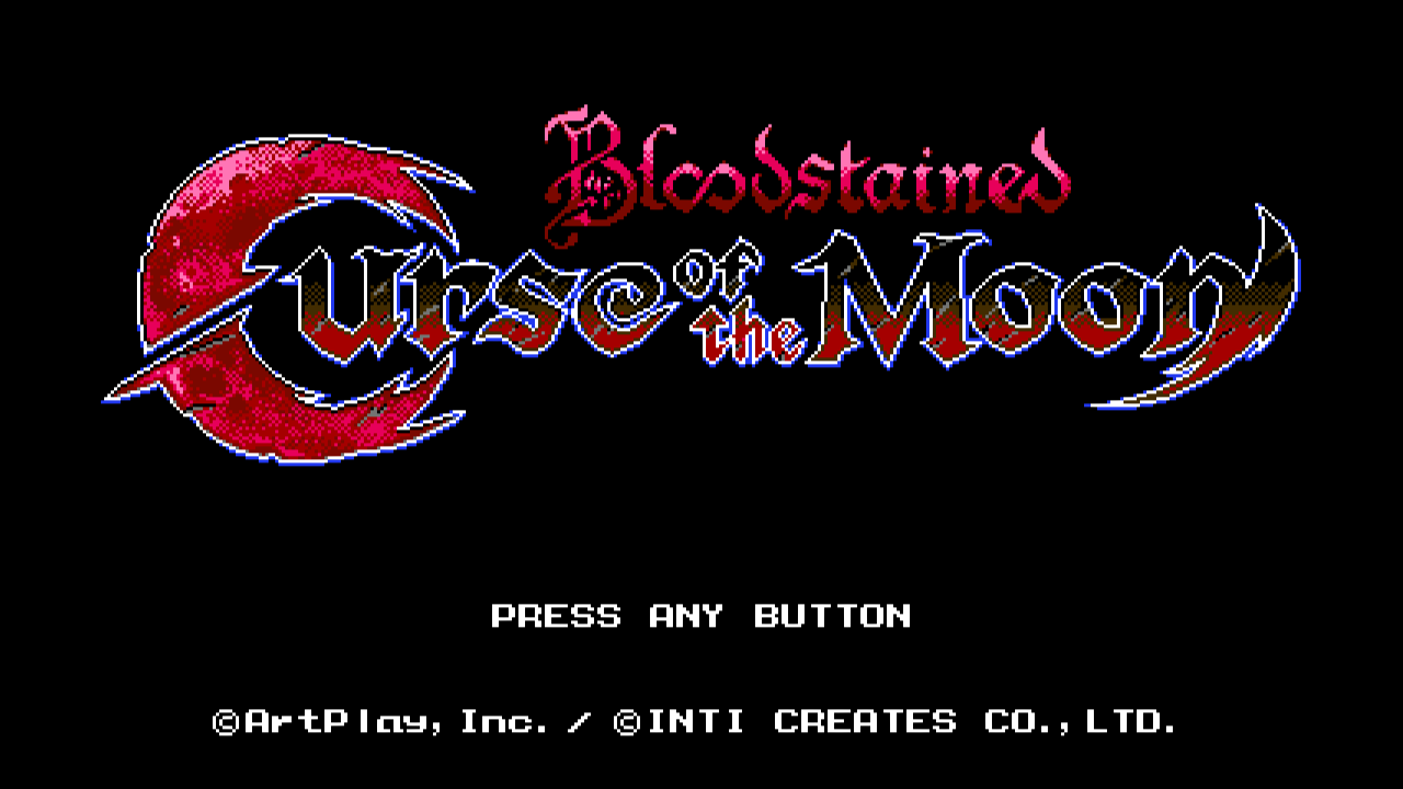 Bloodstained - Curse Of The Moon — sstitle (JP)