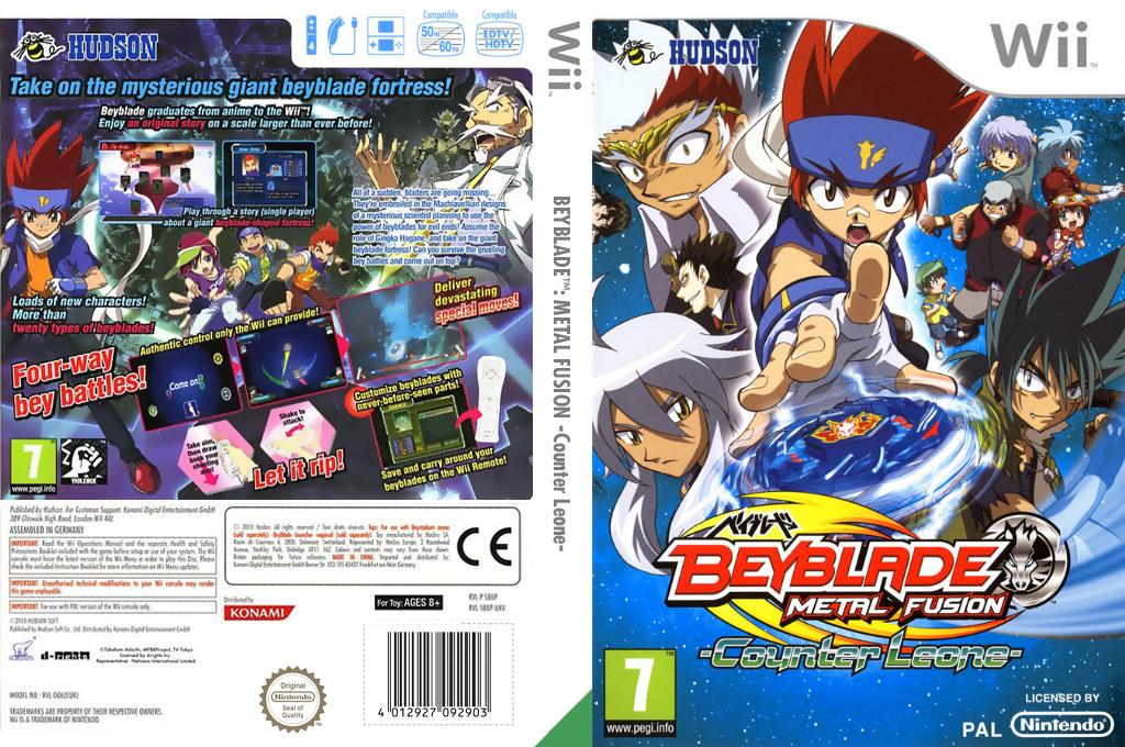 Beyblade - Metal Fusion - Battle Fortress — box-texture (EU)