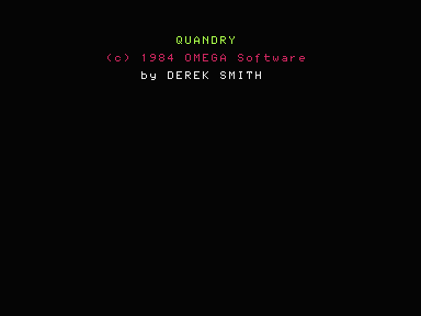 Quandry — sstitle (WOR)