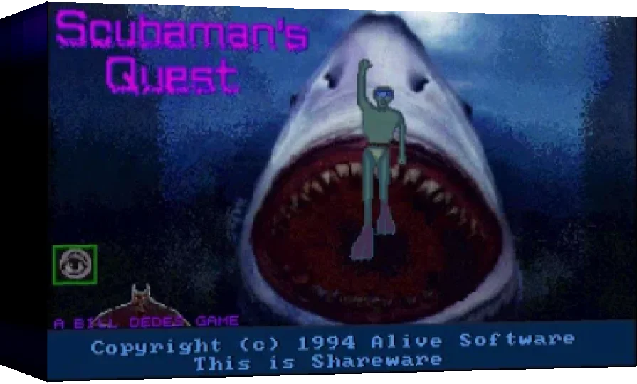 Scubaman's Quest — box-3D (WOR)