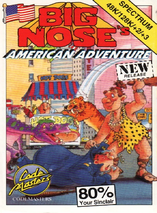 Big Nose's American Adventure box art