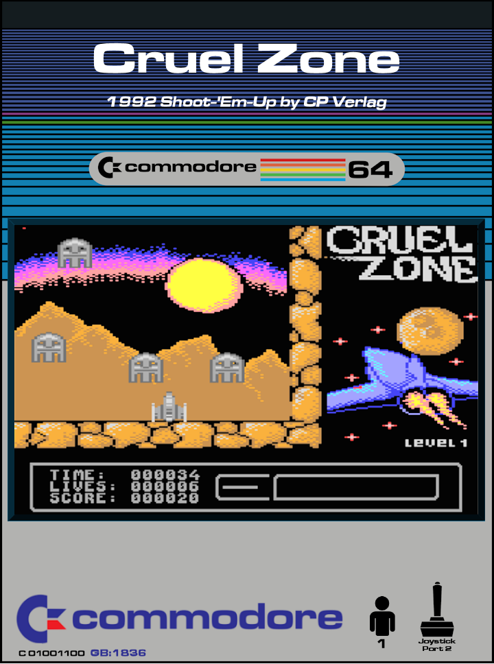 Cruel Zone box art