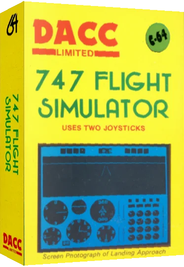 747 Flight Simulator — box-3D (EU)