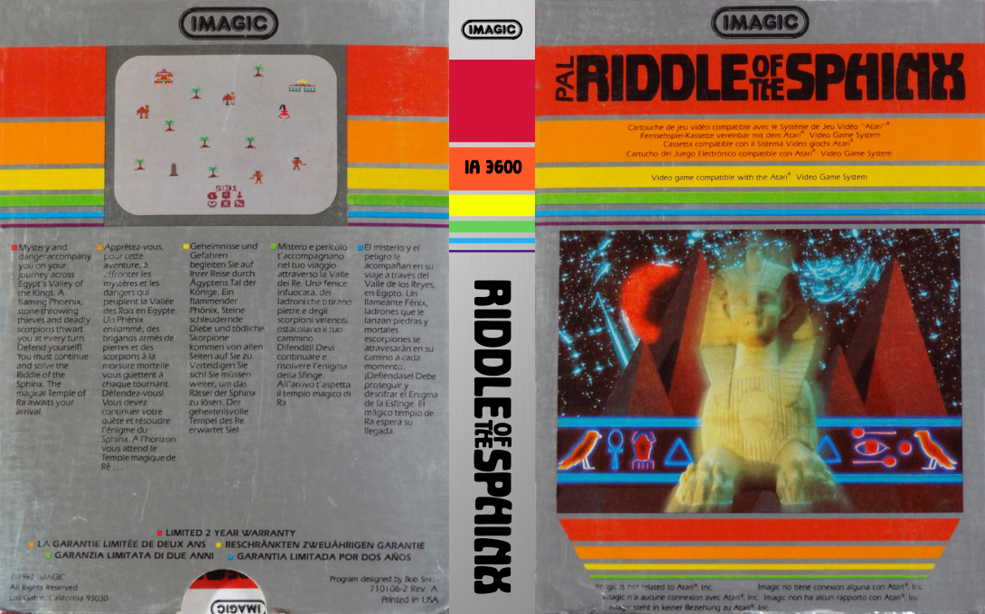 Riddle Of The Sphinx — box-texture (EU)
