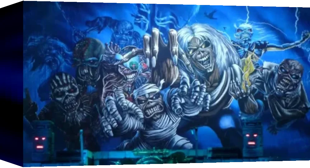 Rock Band: Iron Maiden - Pack 01 — box-3D (WOR)