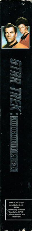 Star Trek - Judgement Rites — box-2D-side (EU)