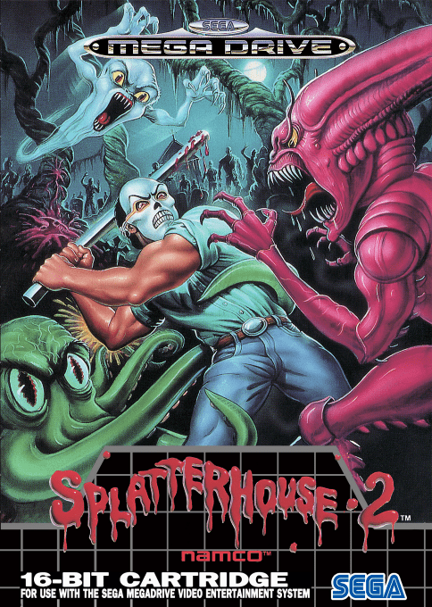 Splatterhouse 2 — box-2D (EU)