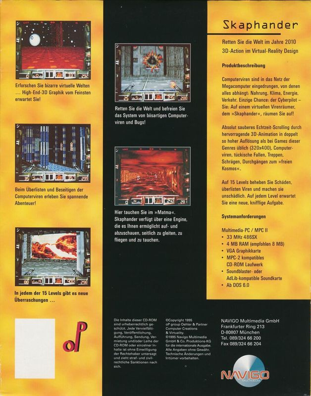 Skaphander - Der Auftrag — box-2D-back (DE)
