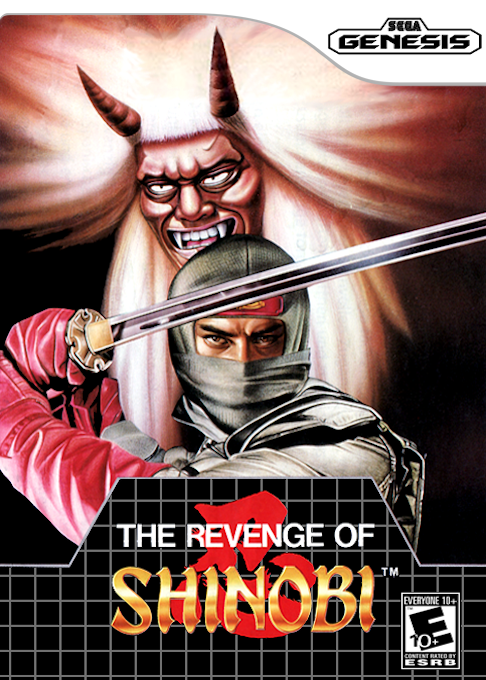 Revenge Of Shinobi, The box art
