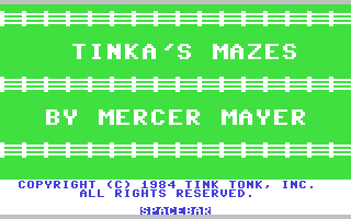 Tink! Tonk! - Tinka's Mazes — sstitle (WOR)