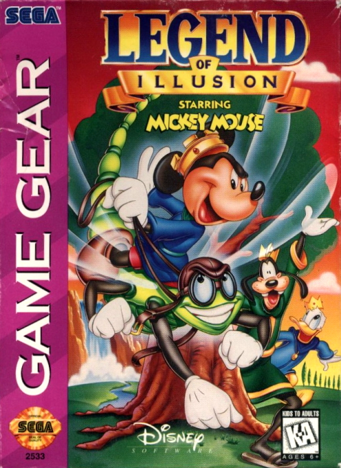Legend Of Illusion Starring Mickey Mouse box art