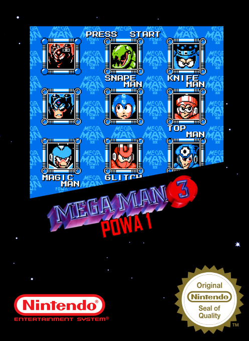 MegaMan III : Powa 1 box art