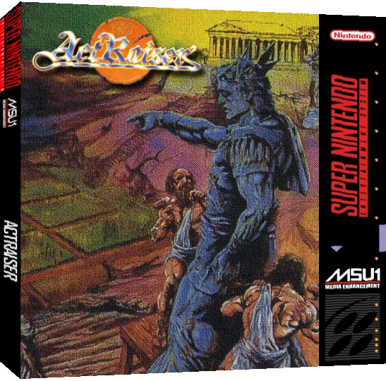 Actraiser — box-3D (US)